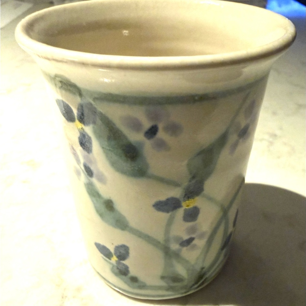 Hand Crafted Blue and Green Ceramic Set - Picture 7 of 12